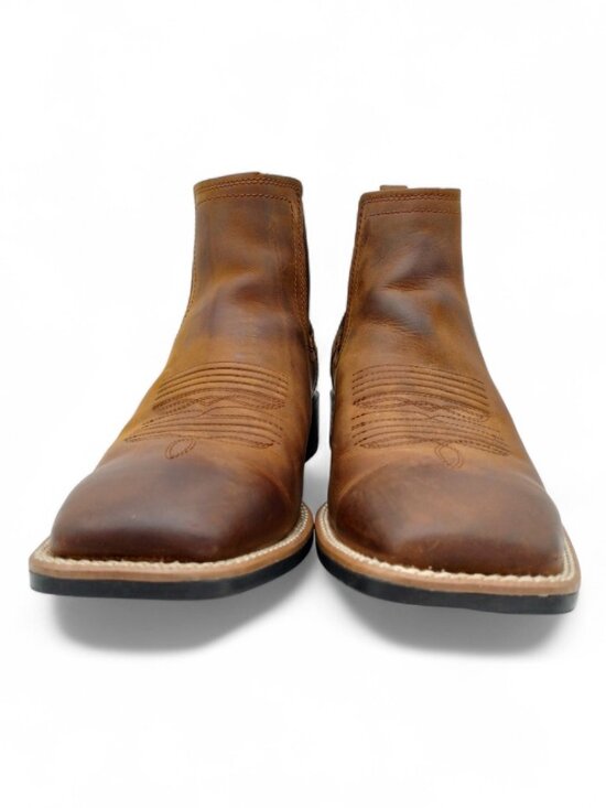 Ariat Men's Size 13 D Medium Distressed Tan Sport Booker Ultra Western Boot - Picture 6 of 13